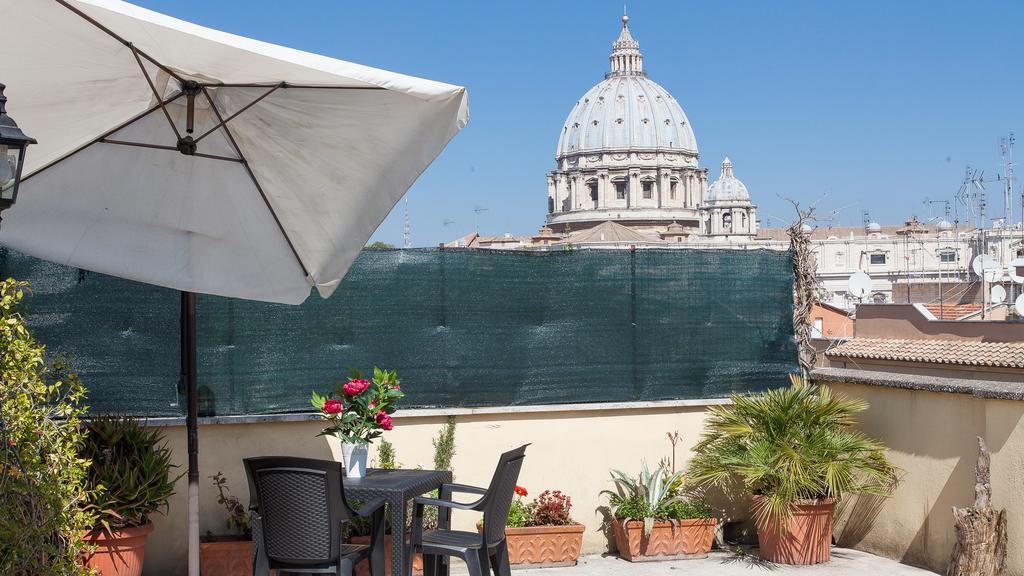 Rental In Rome Vatican View Terrace ภายนอก รูปภาพ